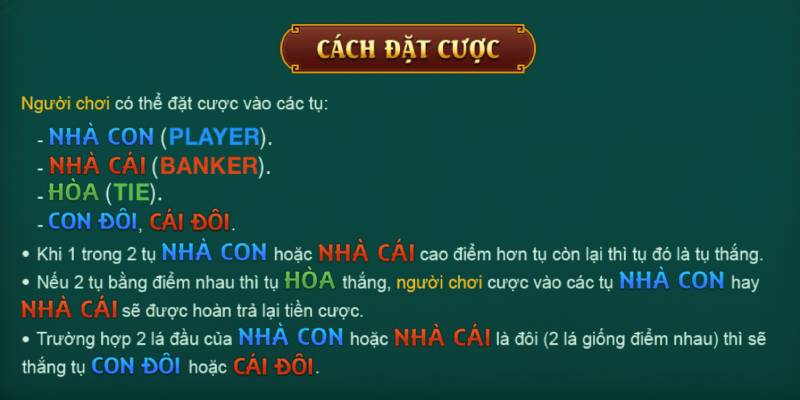 Cách Chơi Baccarat Japan – Từ Cơ Bản Đến Chiến Thuật Nâng Cao 3 Luật chơi Baccarat Japan – Nắm chắc để tự tin