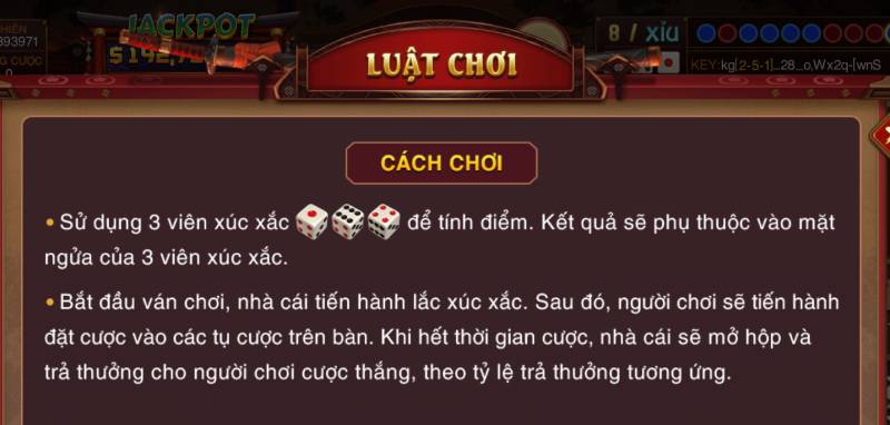 5 Mẹo Chơi Sicbo Japan Giúp Bạn Tăng Cơ Hội Thắng Lớn 2 Nắm vững luật chơi trước khi đặt cược