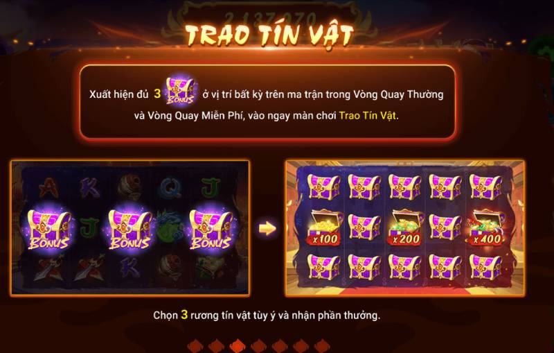 Nổ Hũ Phong Vân Kclub - Cách Chơi Và Cơ Hội Chiến Thắng 4 Trao Tín Vật – Chọn tín vật nhận thưởng